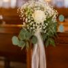 WEDDING CHAIR FLORAL ARRANGEMENT
