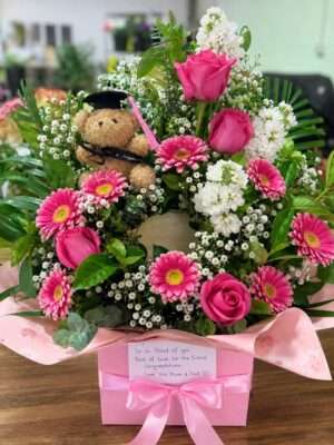 🎓 GRADUATION FLOWER BOUQUET