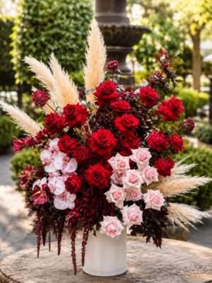 WEDDING FLOWER ARRANGEMENT